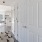 Hallway connecting bedroom to living area